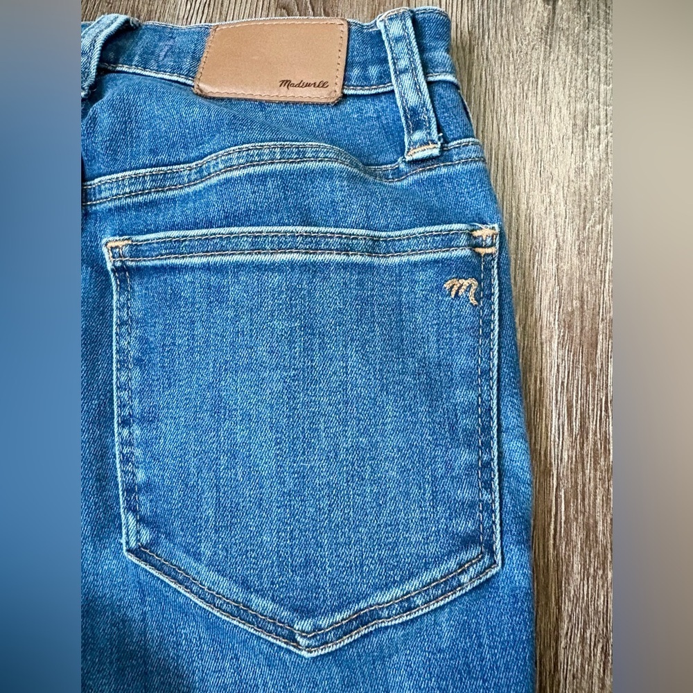 Madewell 10” High-Rise Skinny Jeans Size 24 Petite - Picture 5 of 10